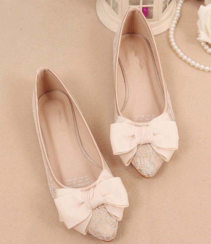 mesh bridal shoes